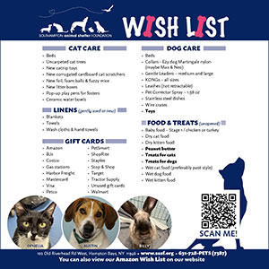 Click to Download this Wish List as a PDF