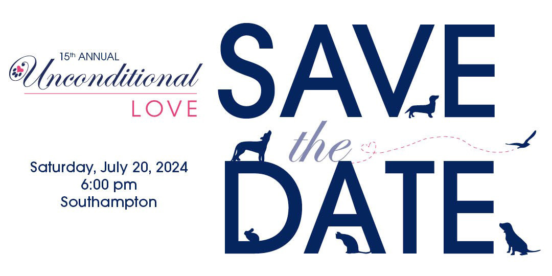 Save the date for our Unconditional Love Gala on July 20, 2024